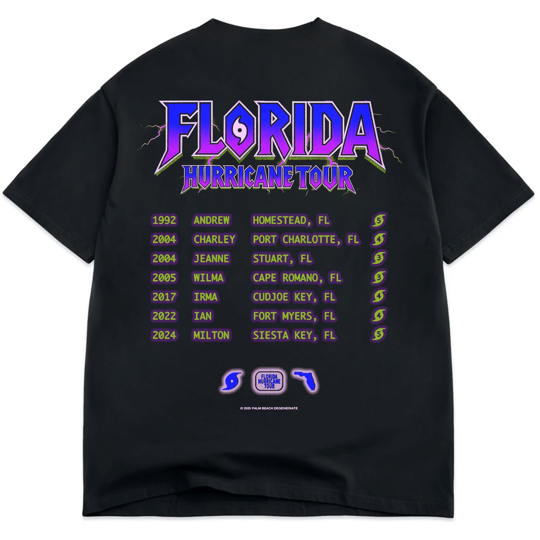 Hurricane Tour - PALM BEACH DEGENERATE™