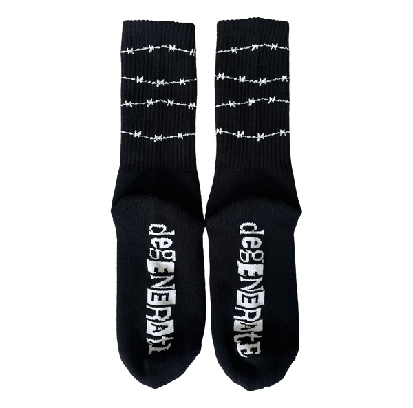 Barbed Wire Socks - PALM BEACH DEGENERATE™