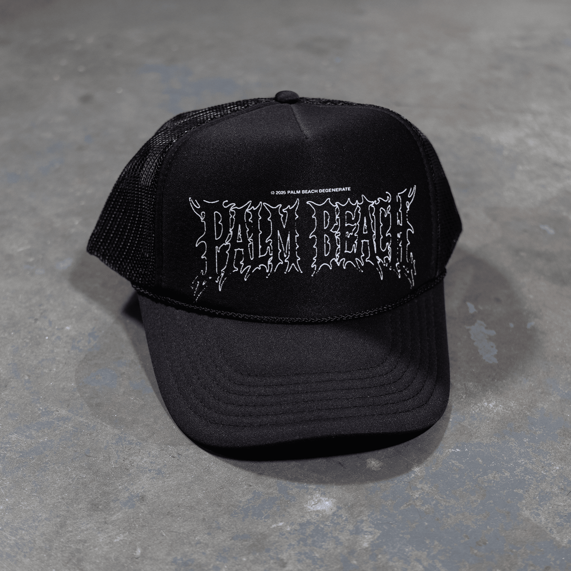 Metal Head - Trucker Hat - PALM BEACH DEGENERATE™