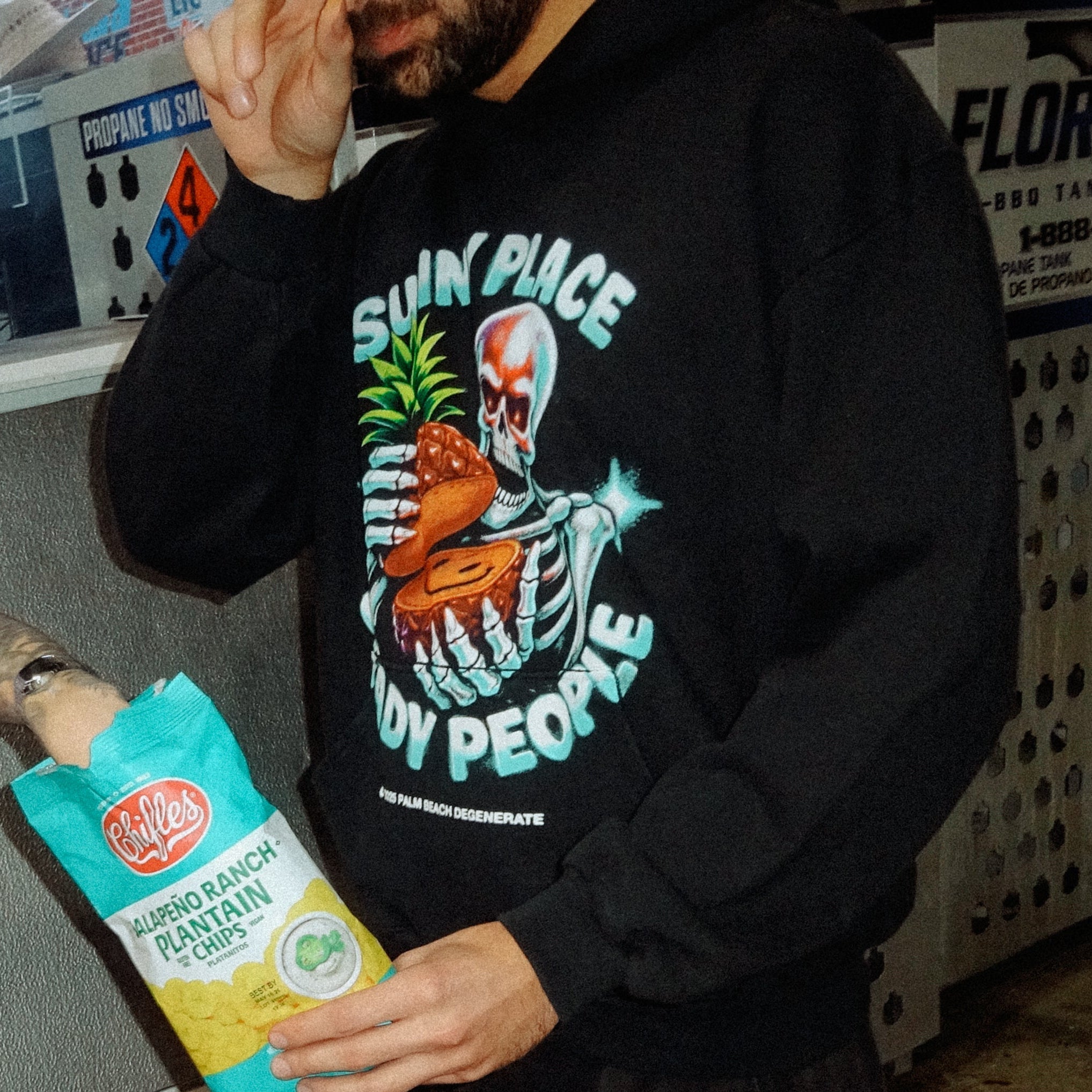 Paradiced - Hoodie - PALM BEACH DEGENERATE™