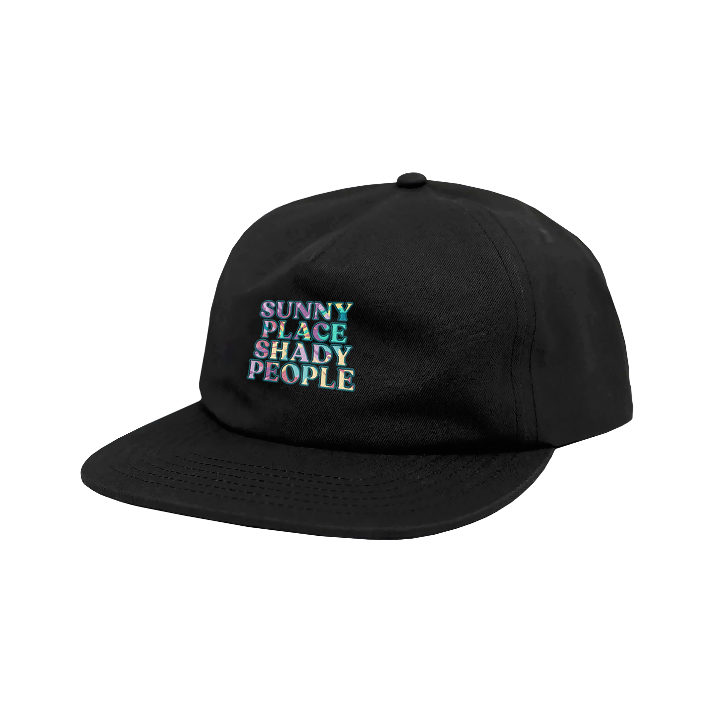 Unstructured Sunny Place Snapback Hat