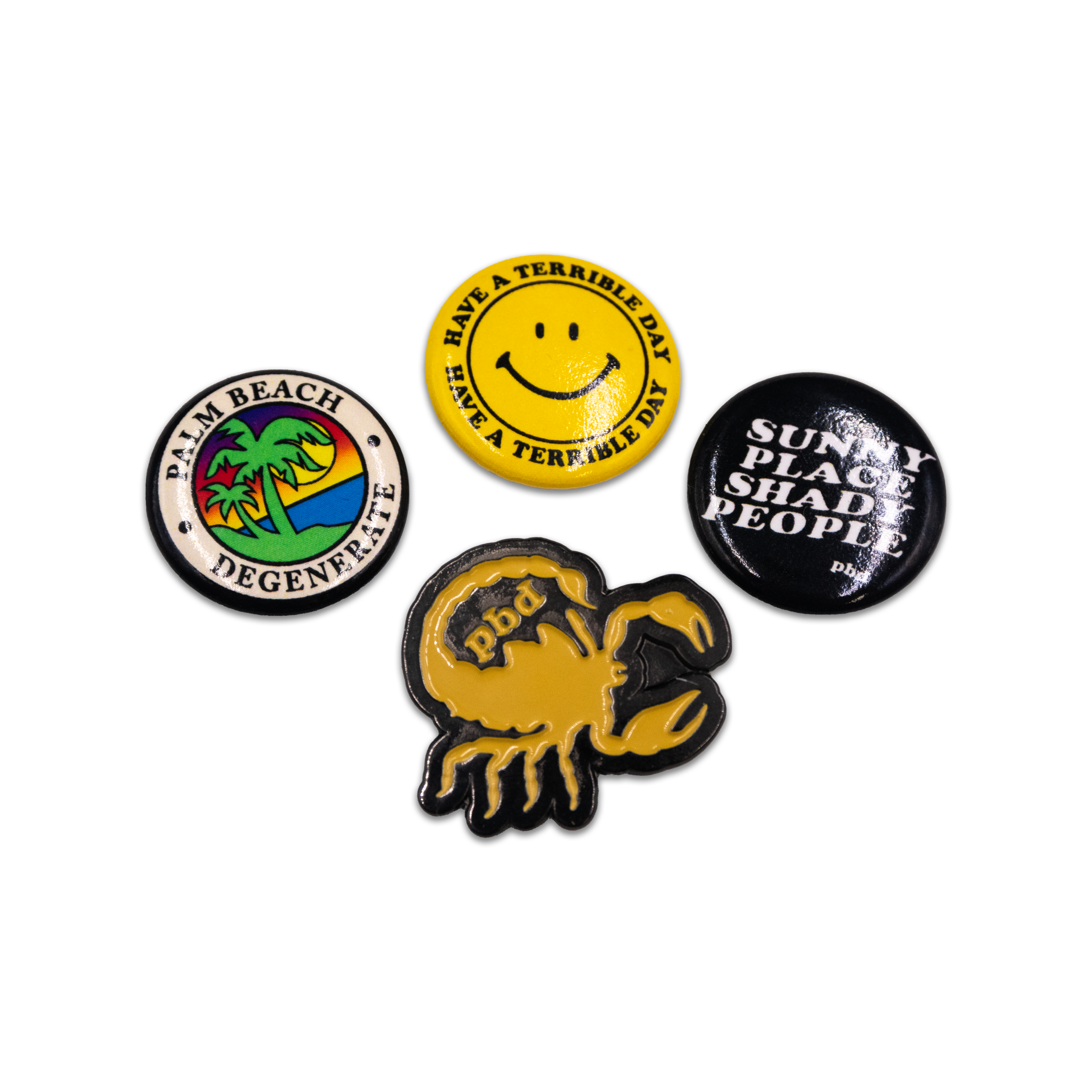 PBD Button/Pin Pack
