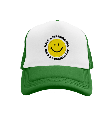 Smiley Trucker Hat - PALM BEACH DEGENERATE™