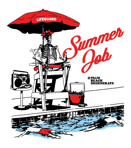 Summer Job (Front + Back Print) - PALM BEACH DEGENERATE™