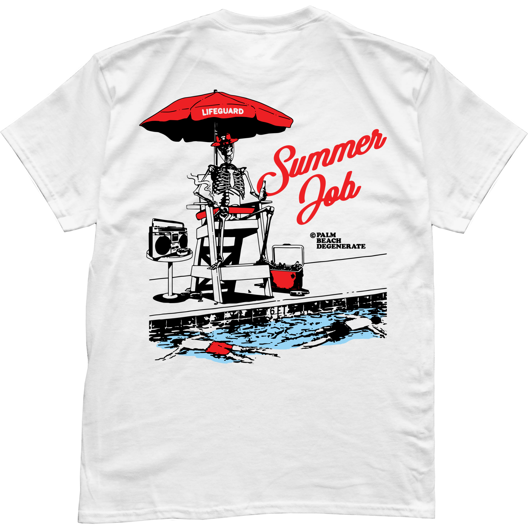 Summer Job (Front + Back Print) - PALM BEACH DEGENERATE™