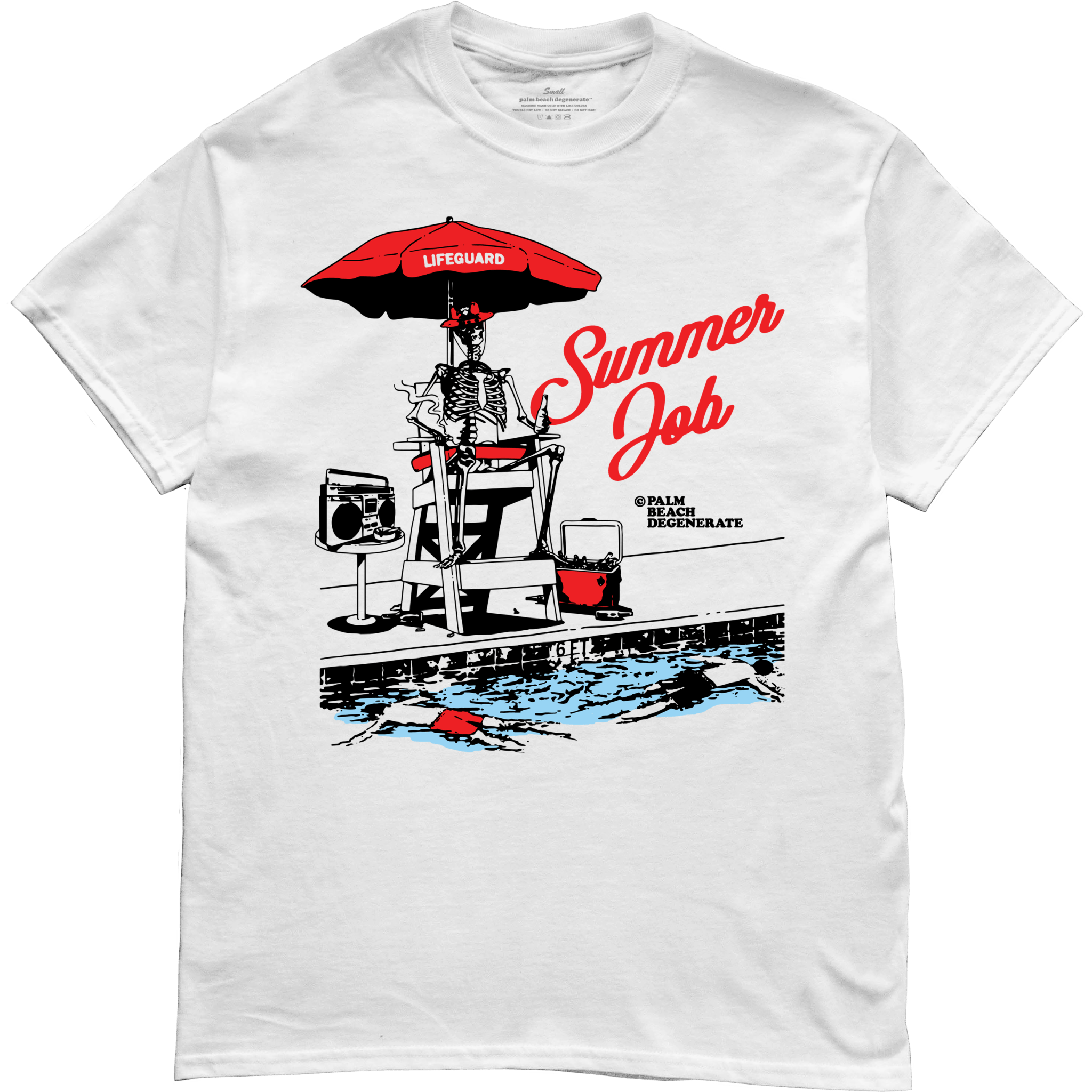 Summer Job (Front Print Only) - PALM BEACH DEGENERATE™