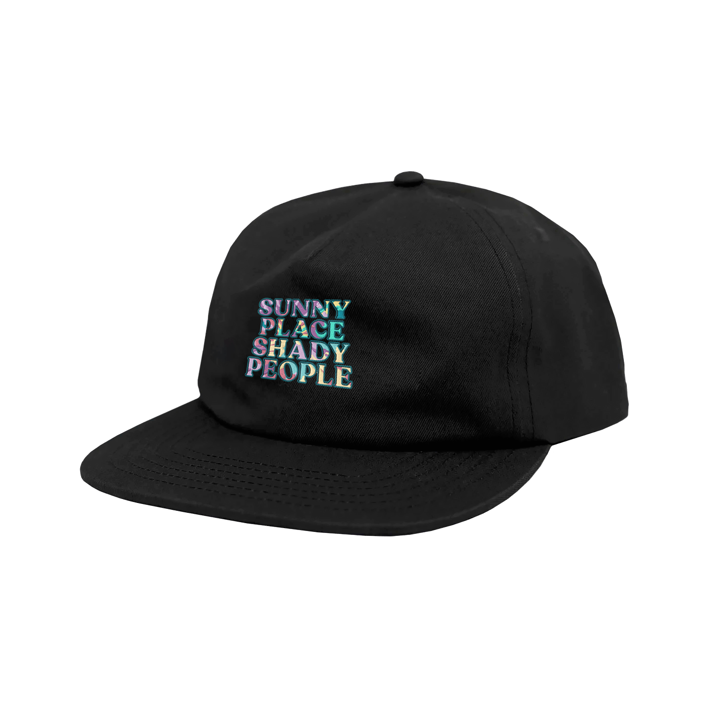 Unstructured Sunny Place Snapback Hat - PALM BEACH DEGENERATE™